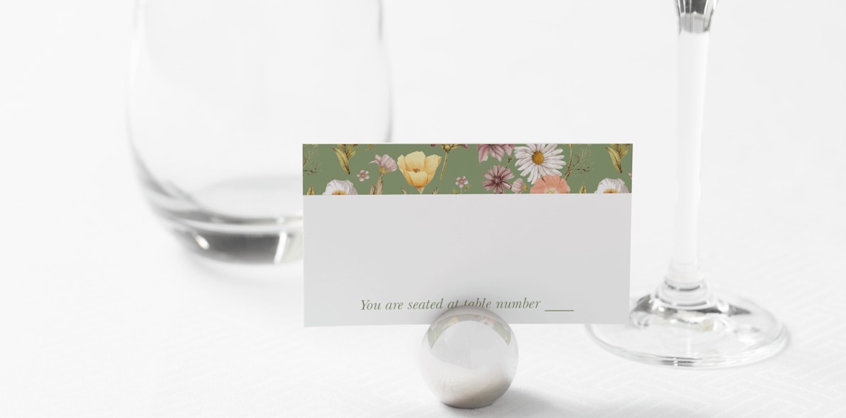 Place card holders wedding reception deals