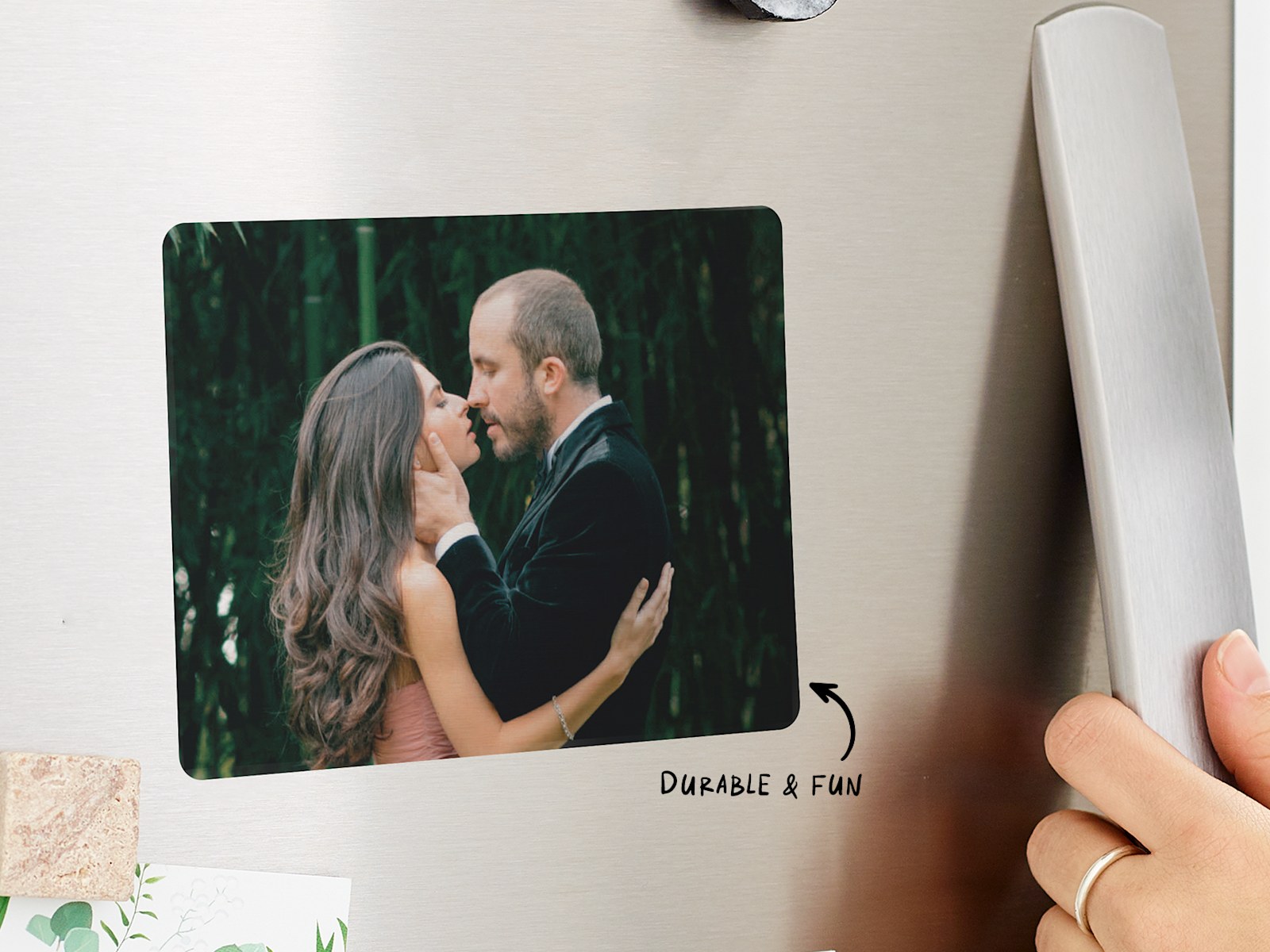 Personalized photo magnets