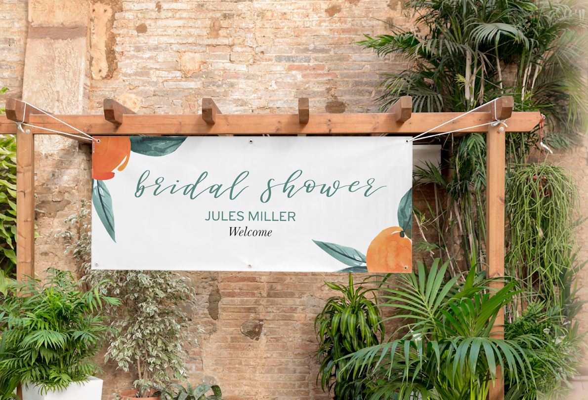 wedding vinyl banners