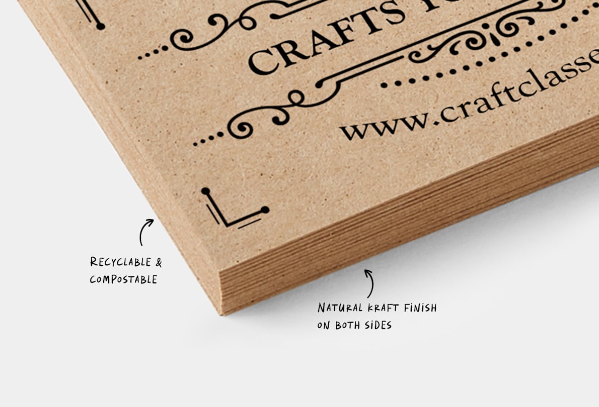 Kraft Business Cards 4