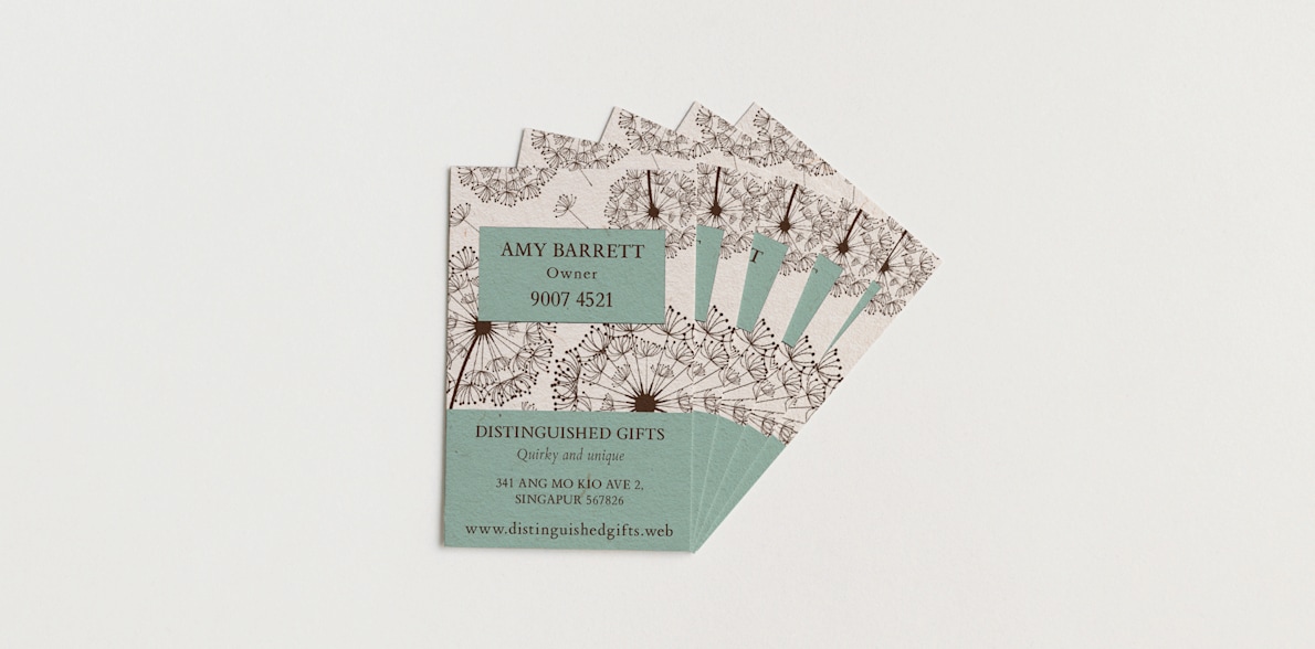 Cotton Business Cards