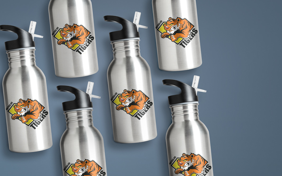 Tiger kids bottle 2025