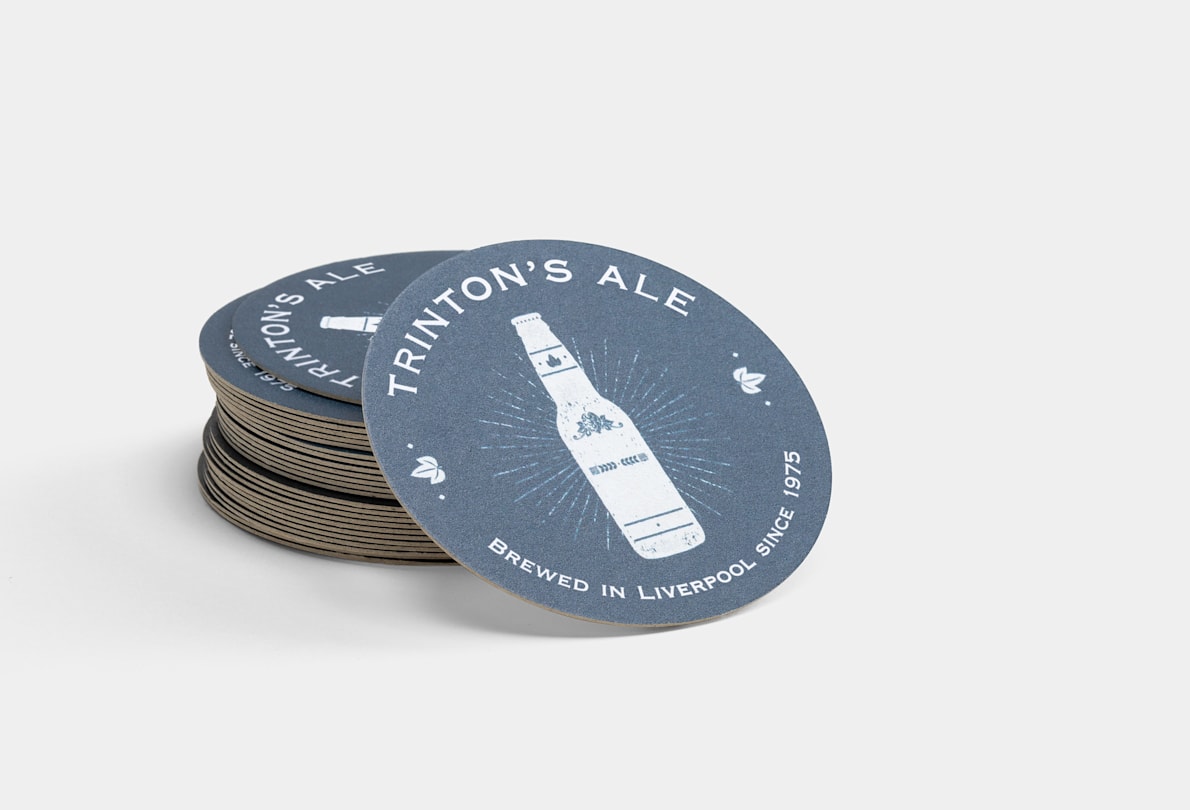 Custom cardboard coasters new arrivals