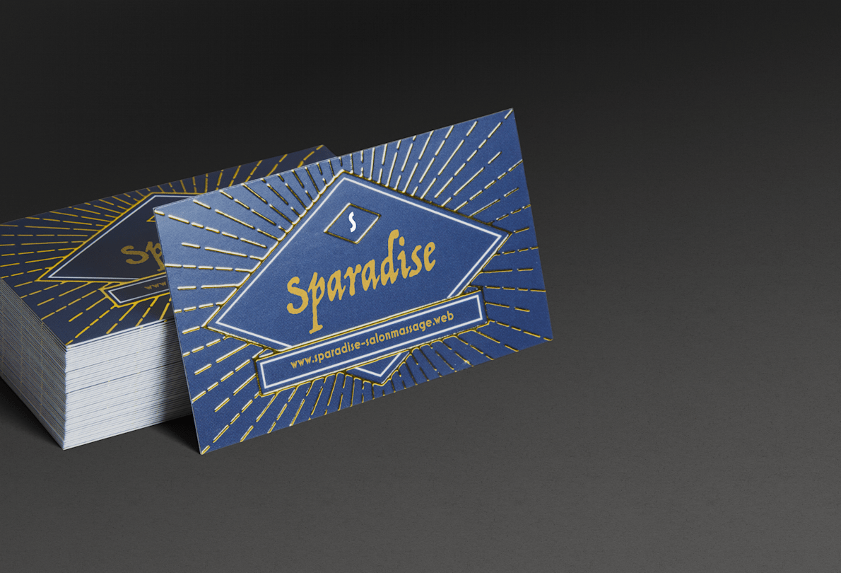Gold Foil Raised Foil Business Cards VistaPrint New Zealand