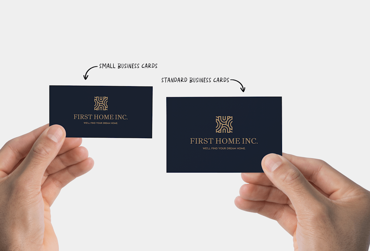 Small 2025 name cards