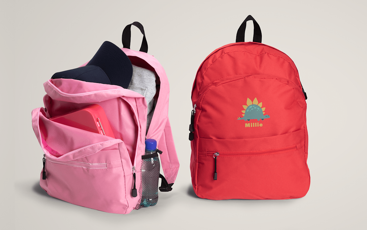 Printed school bags online sale