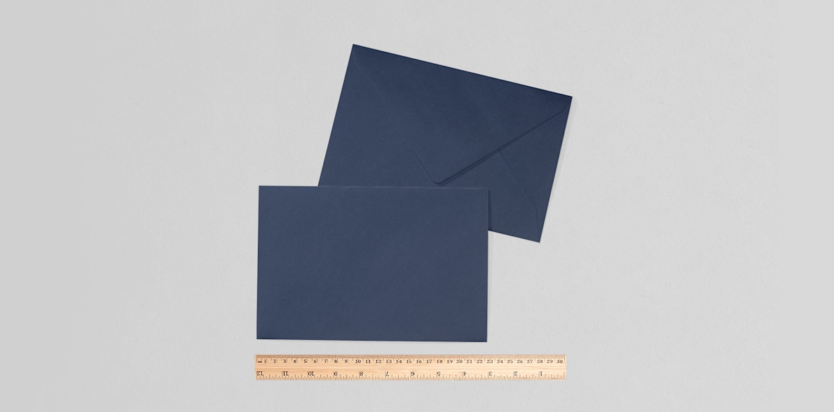 Enveloppe carrée de 14,5 cm x 14,5 cm pour cartes postales