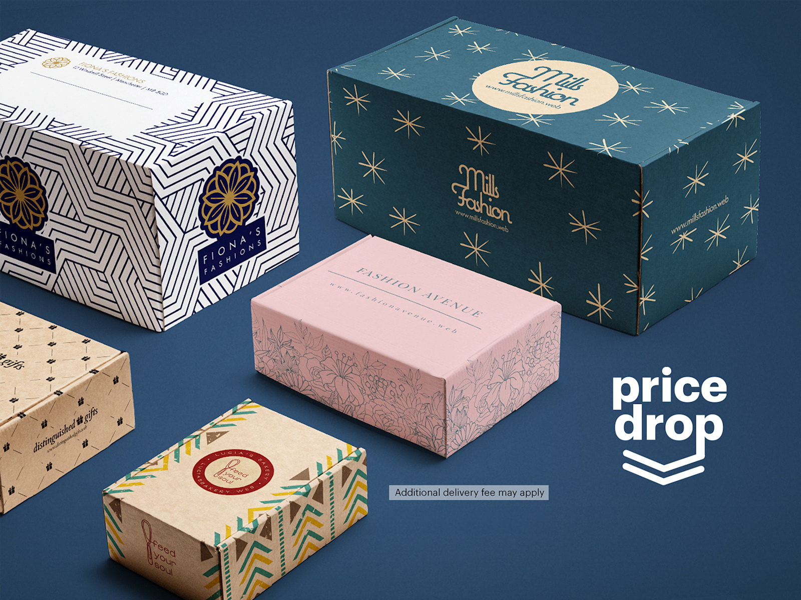 Gift boxes for mailing store