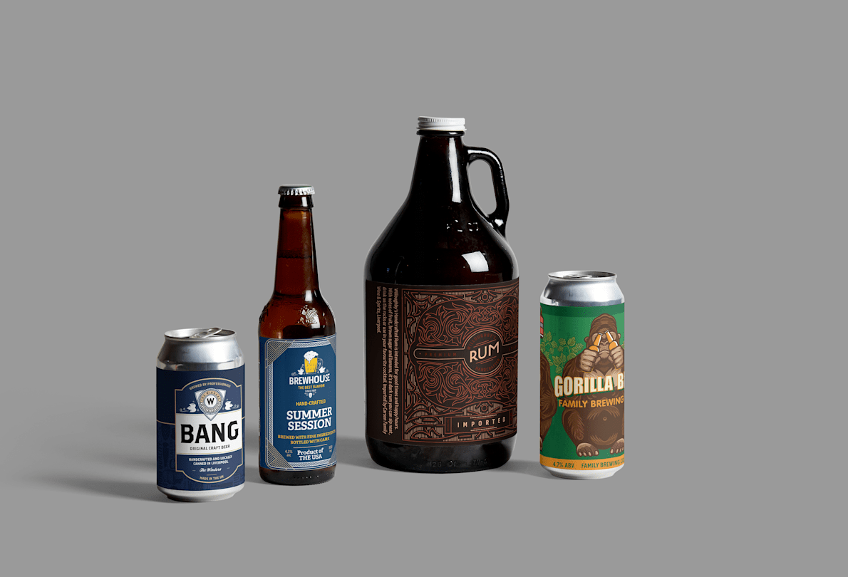 Beer labeler store