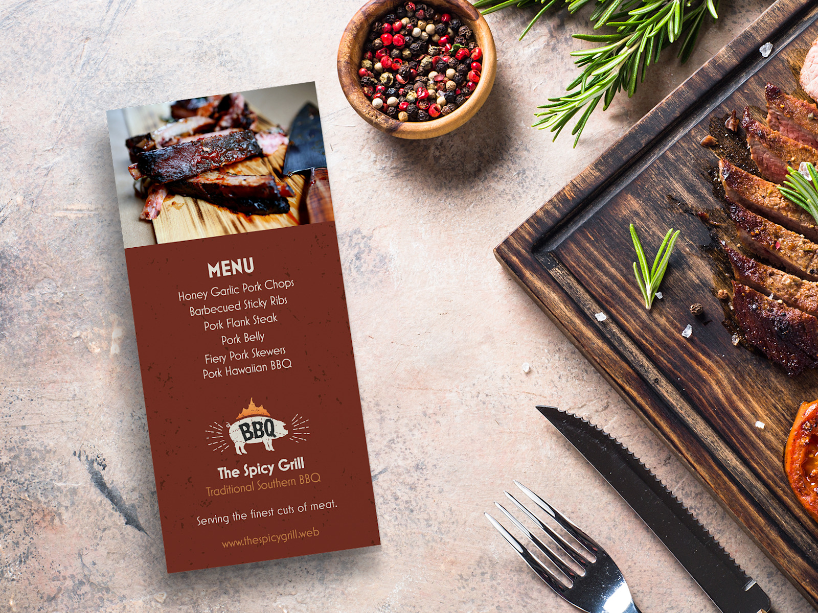 restaurant menus