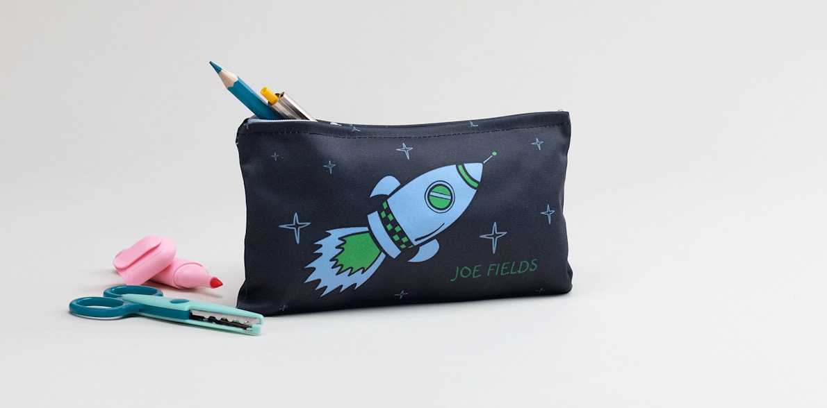 Custom printed pencil cases hot sale