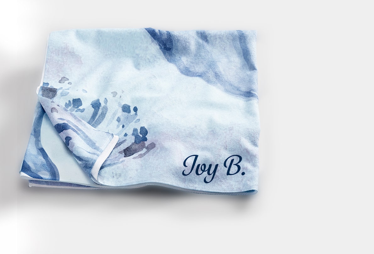 Personalised towels for adults sales