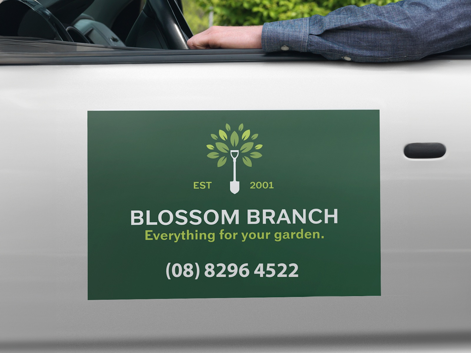 magnetic car door signs