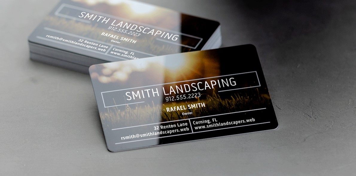 Custom plastic hot sale cards