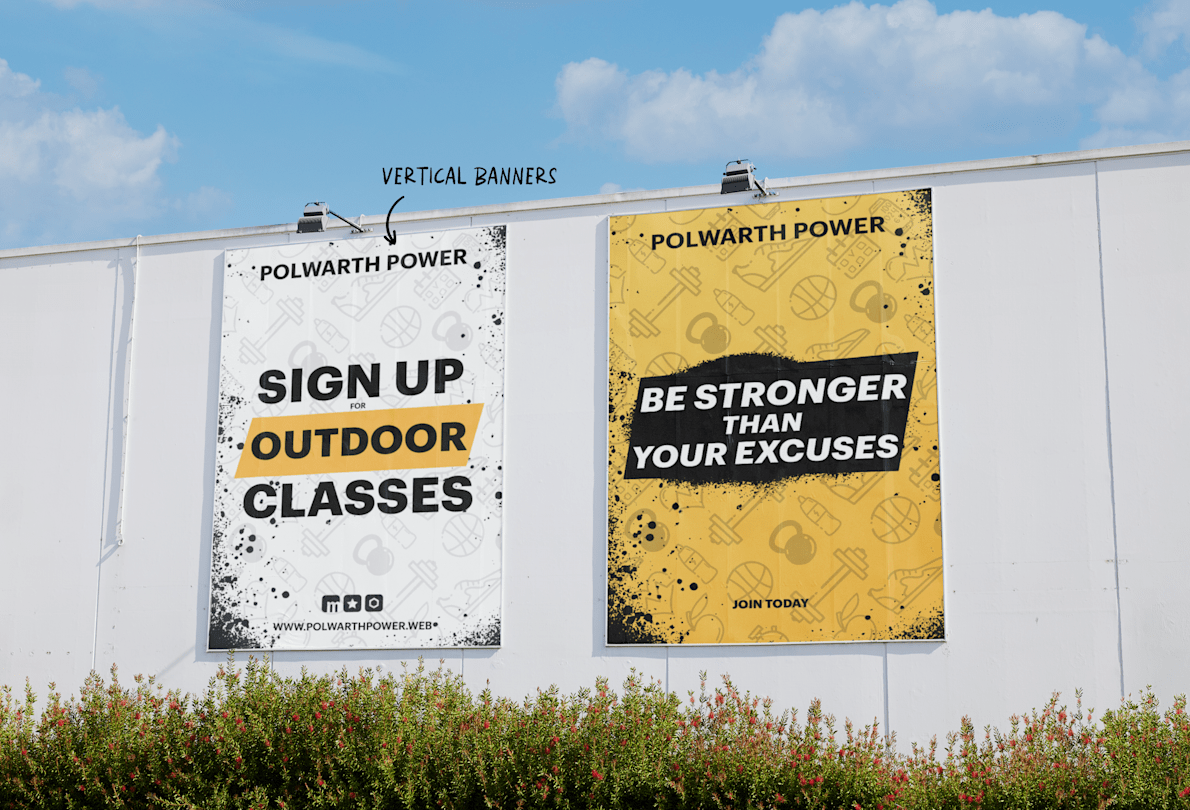Vinyl on sale banner printing