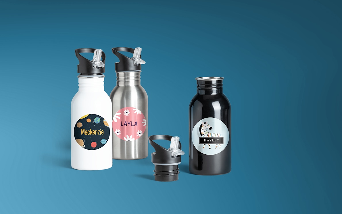 Kids Drink Bottles Personalised Kids Water Bottles