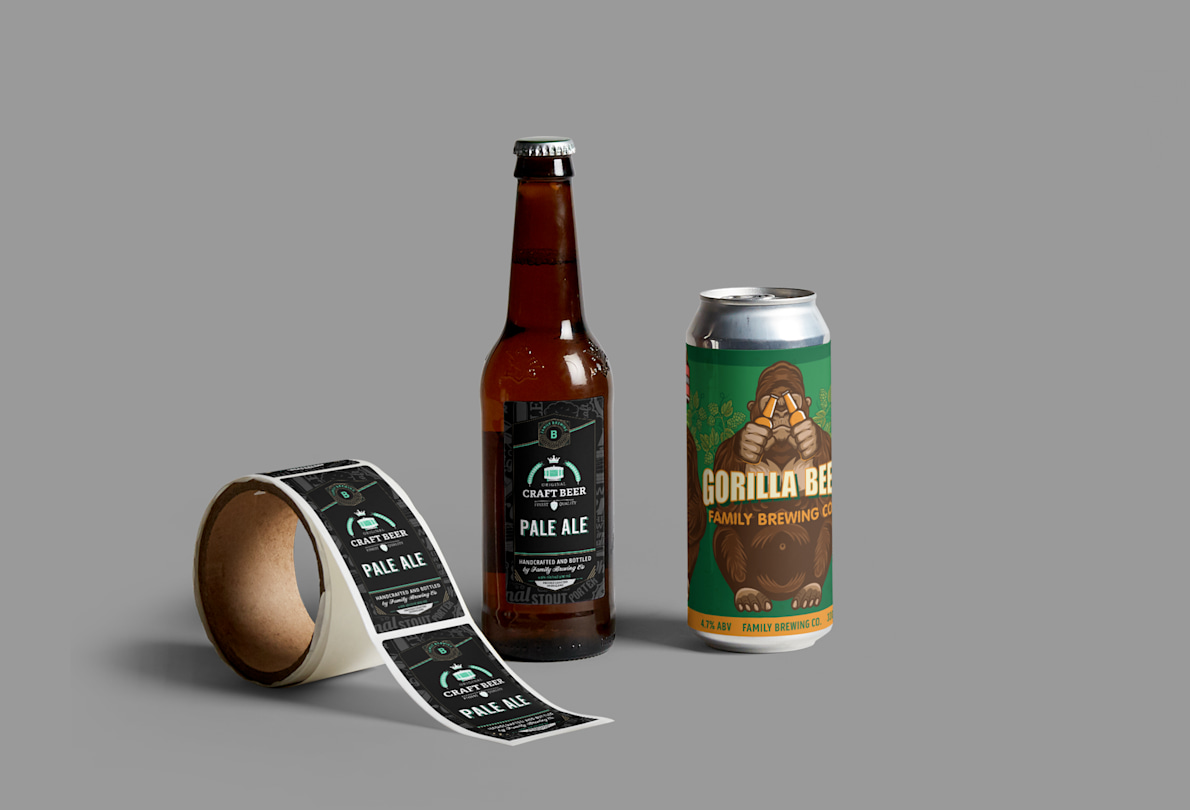 Larger version: Beer Labels