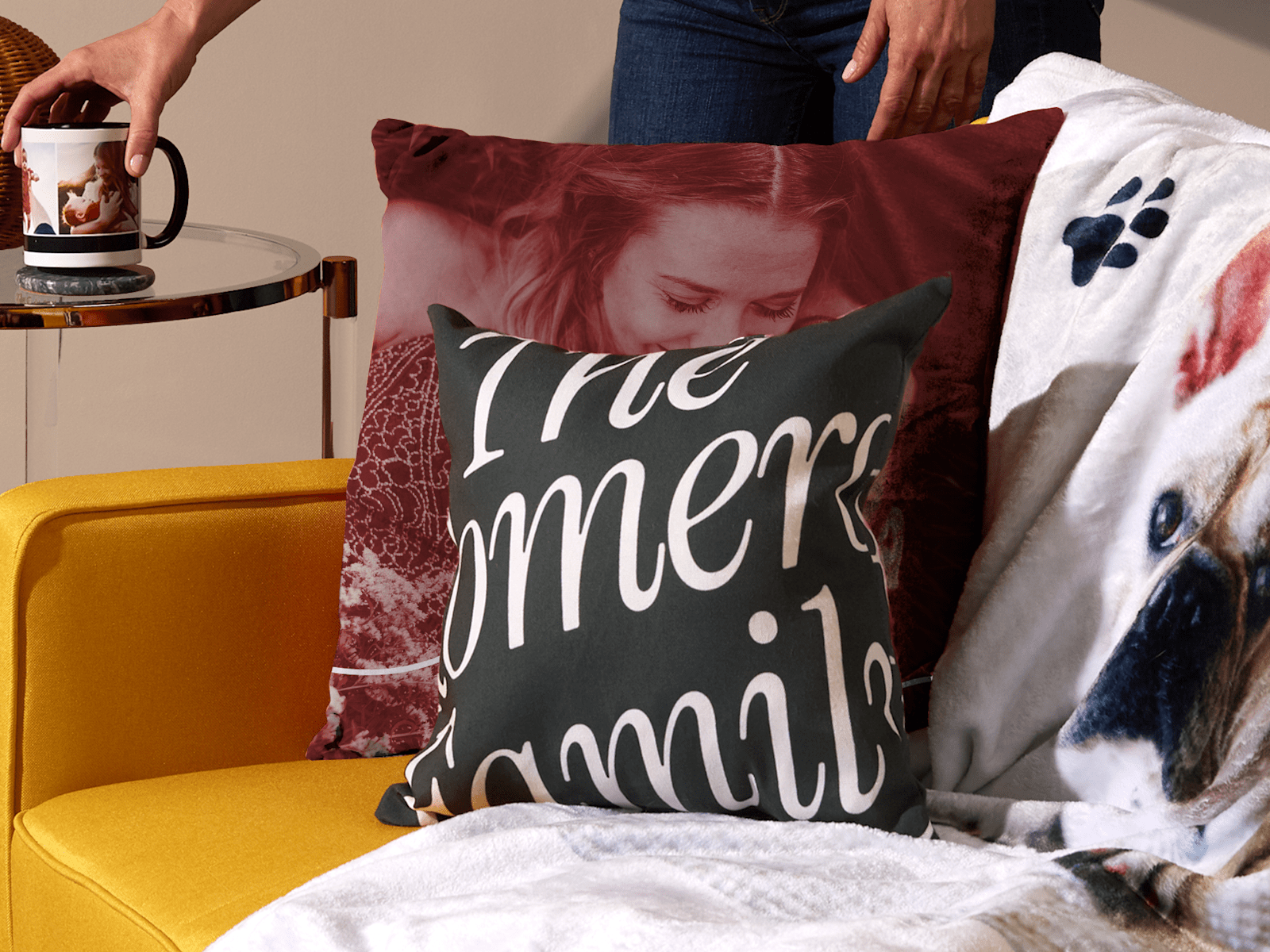 Custom Pillow Cases Printed Cushion Covers VistaPrint