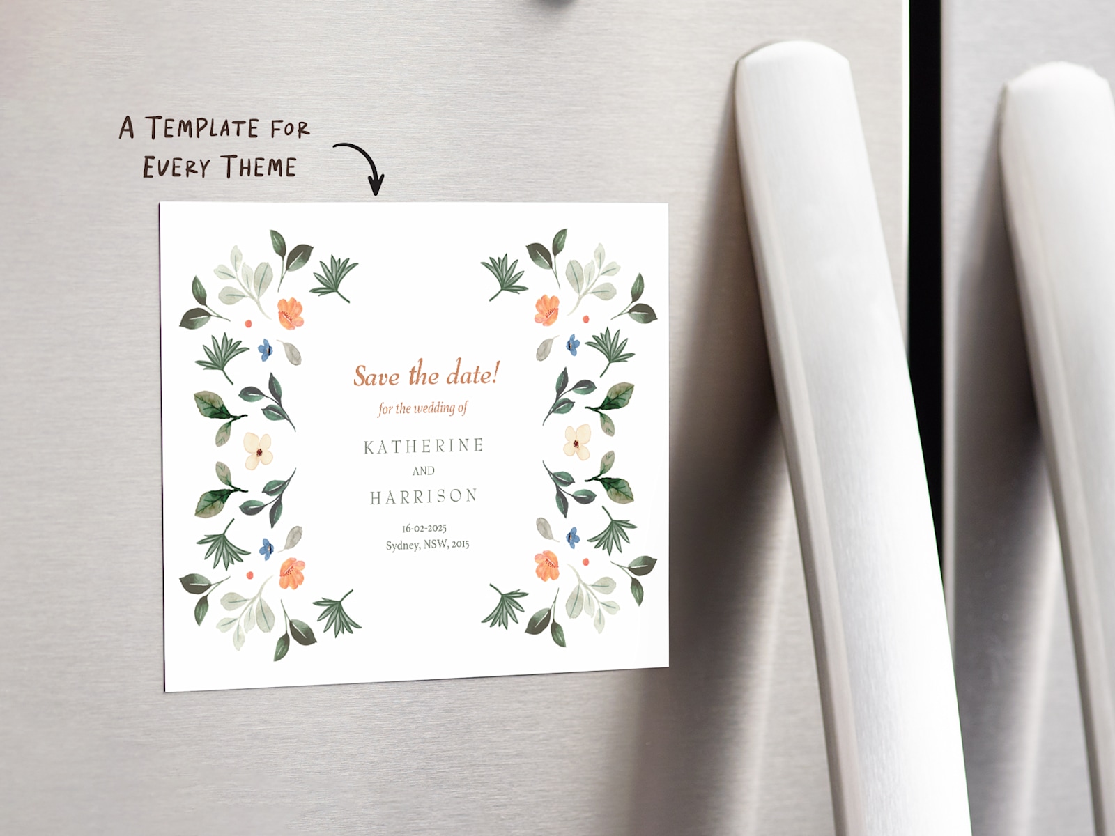 wedding save the date magnets