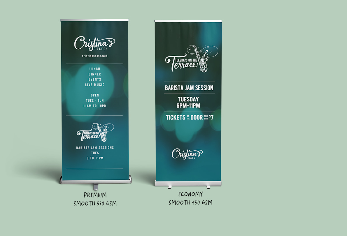 Pull Up Banners Pop Up Banner Printing VistaPrint AU