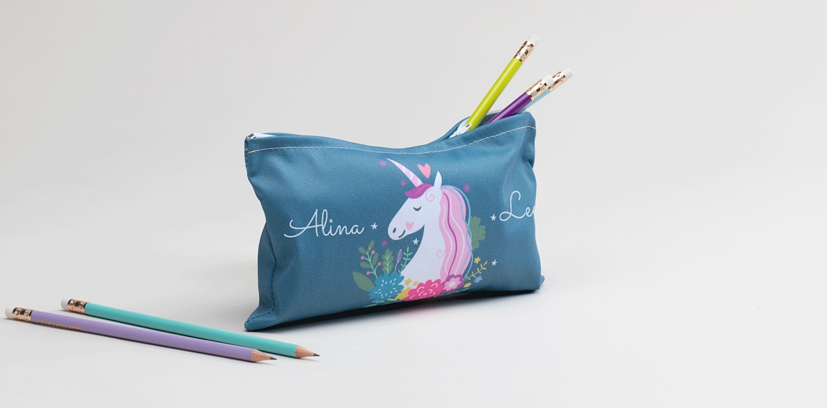 Personalised 'World's Best Teacher' Pencil Case By Blueberry Boo Kids