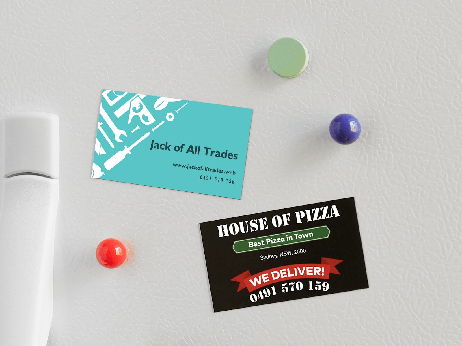 Magnetic Business Cards 5
