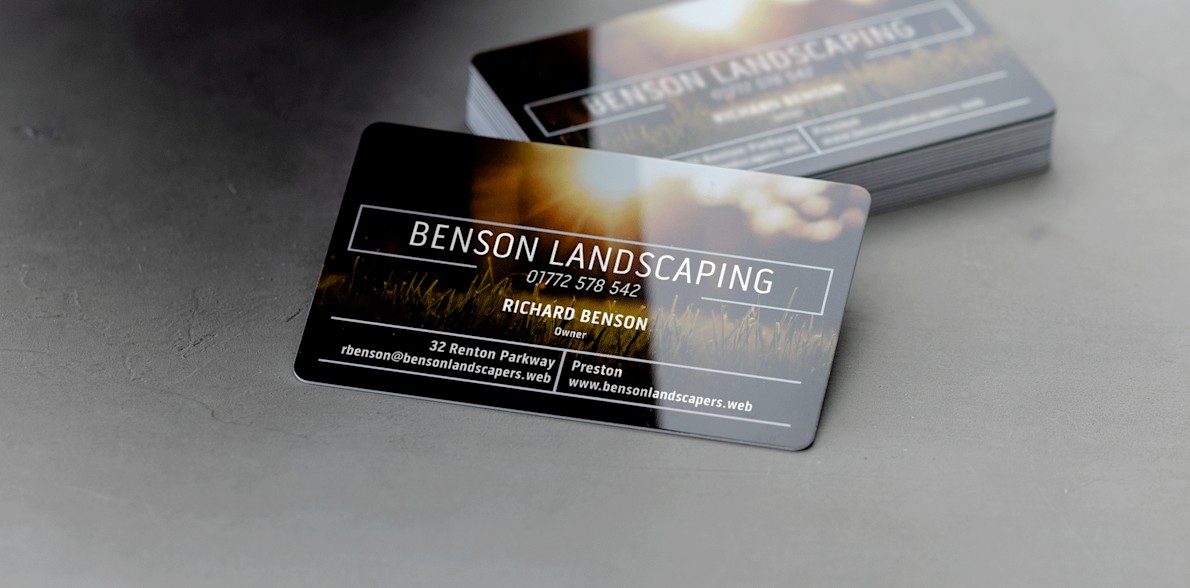 Plastic Business Cards 2