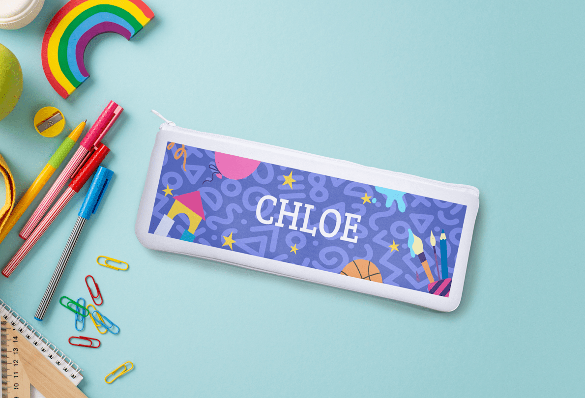 Personalised Kids Pencil Case, School Pencil Case VistaPrint Australia