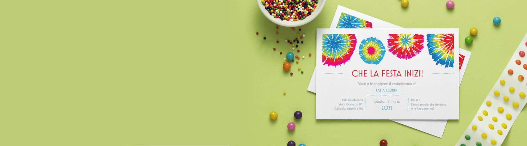 Inviti di compleanno e omaggi per feste | Vistaprint