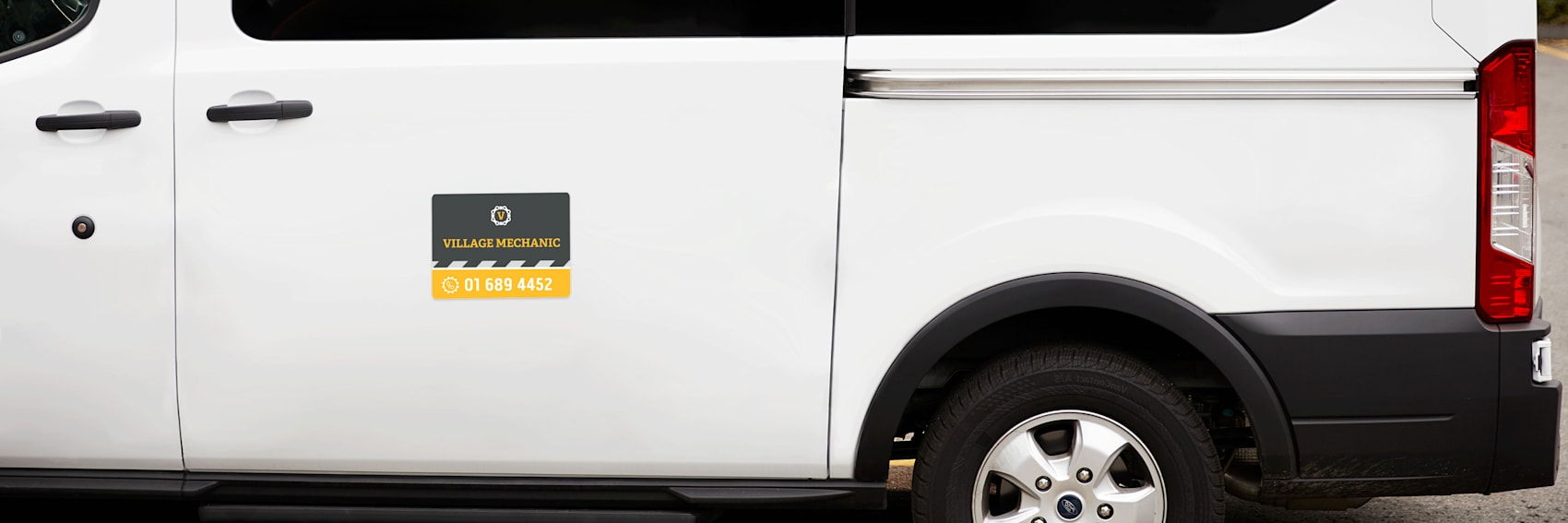 Magnetic Van Signs Custom Car Door Magnets Vistaprint