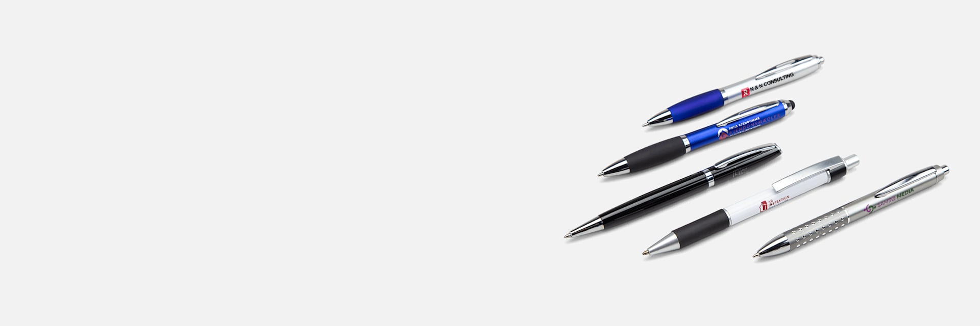 Få personaliserede kuglepenne med logo eller VistaPrint