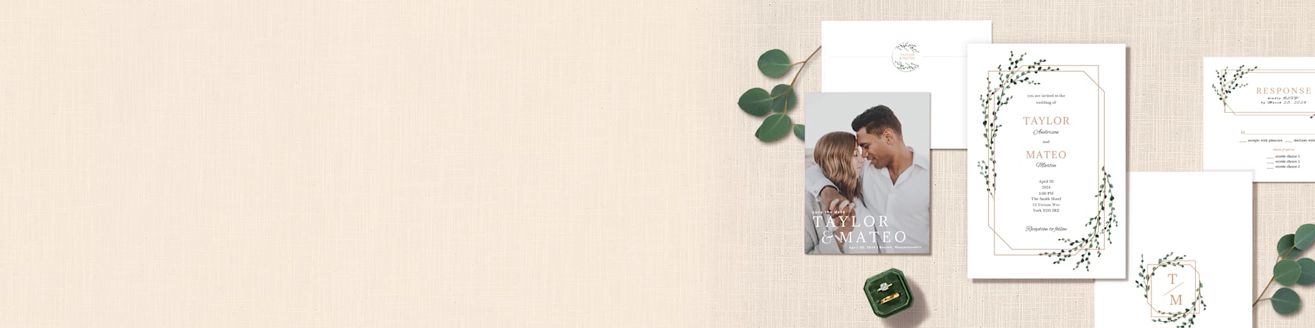 Wedding hot sale stationery shop