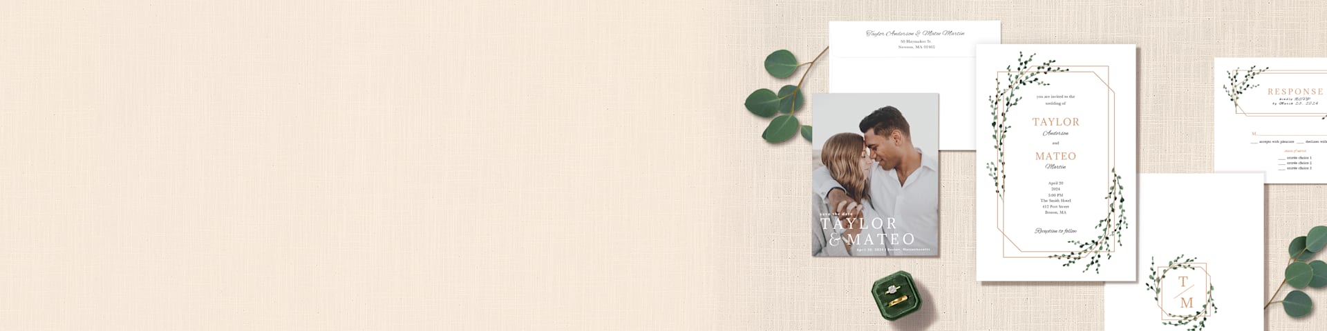 Wedding invitation clearance shop