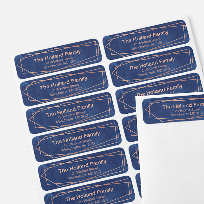 Return Address Labels, Custom Address Stickers | Vistaprint
