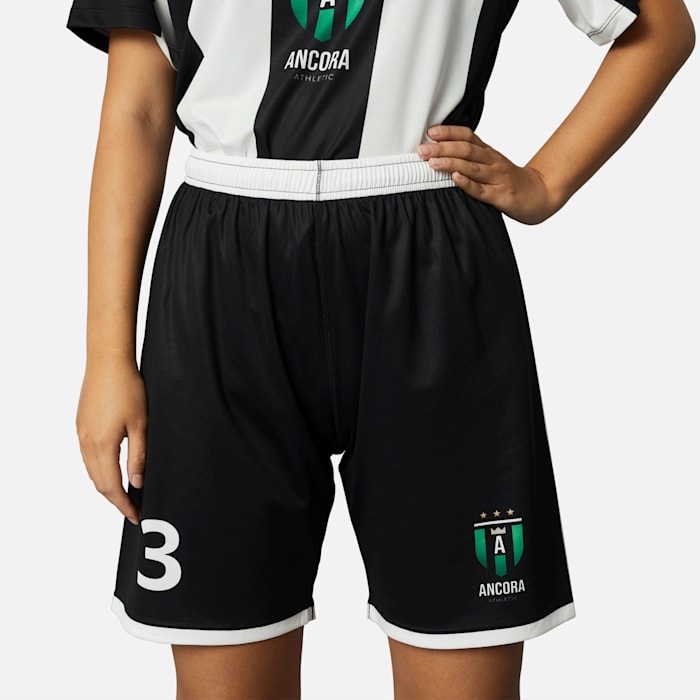 Ladies football shorts sales
