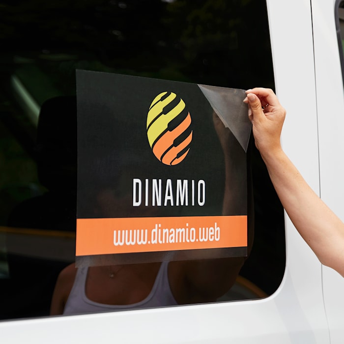 Personalised Business Rear Window Car & Van Vinyl Signs Stickers Decal,External 