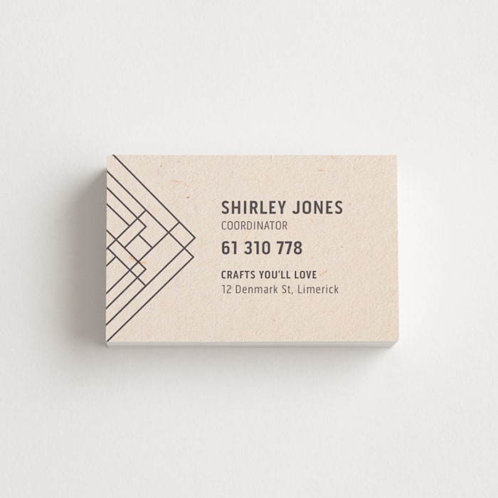 Cotton business cards online printing