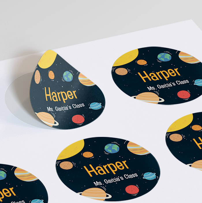 Personalized Kids Labels, Kids Name Labels | VistaPrint