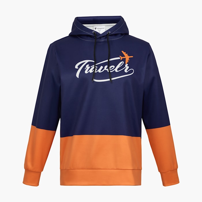 Vista Print Hoodie Wholesale Men's Casual Moon Graphic Print