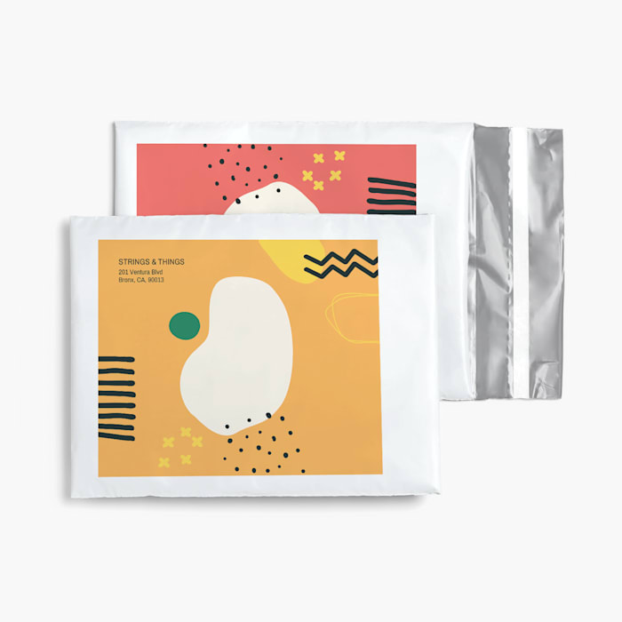 Custom Poly Mailers Poly Bags Vistaprint