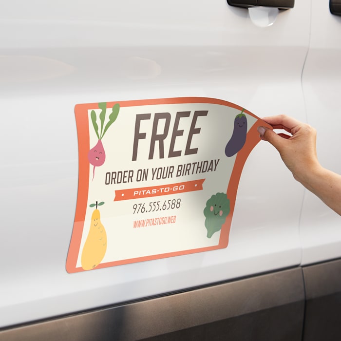 Car Magnets, Magnetic Signs for Vehicles | VistaPrint