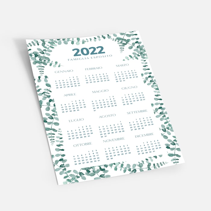 2022 nuova Stampa Calendari Personalizzati Con Foto mese di luglio calendario