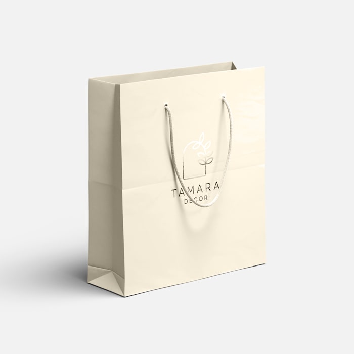 Luxe cadeautassen met lint speciale papieren tassen VistaPrint