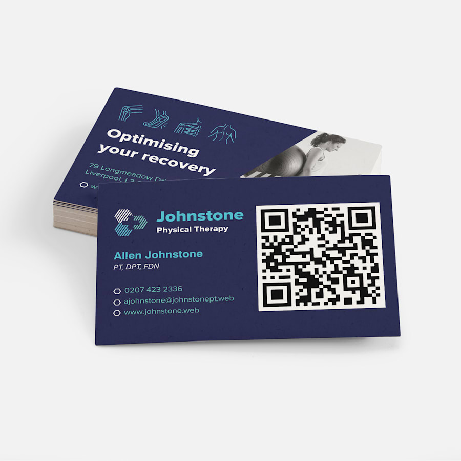generate qr code for business cards 