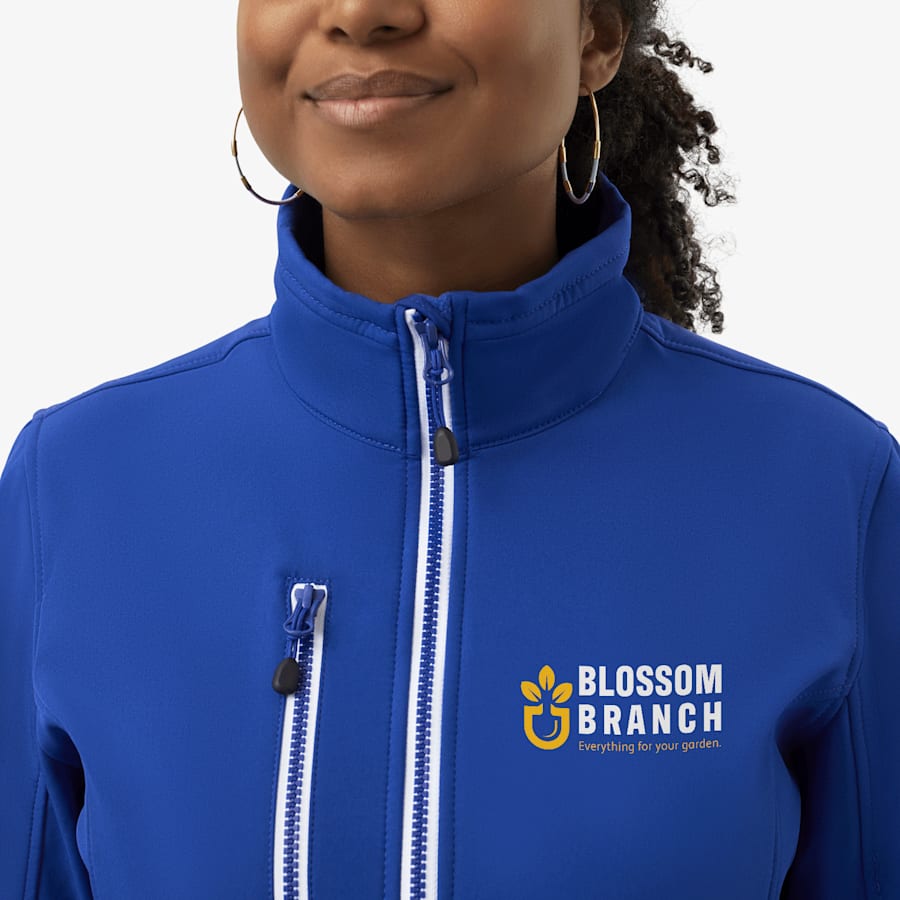 Personalised Women s Softshell Jacket Printer Vert Women s