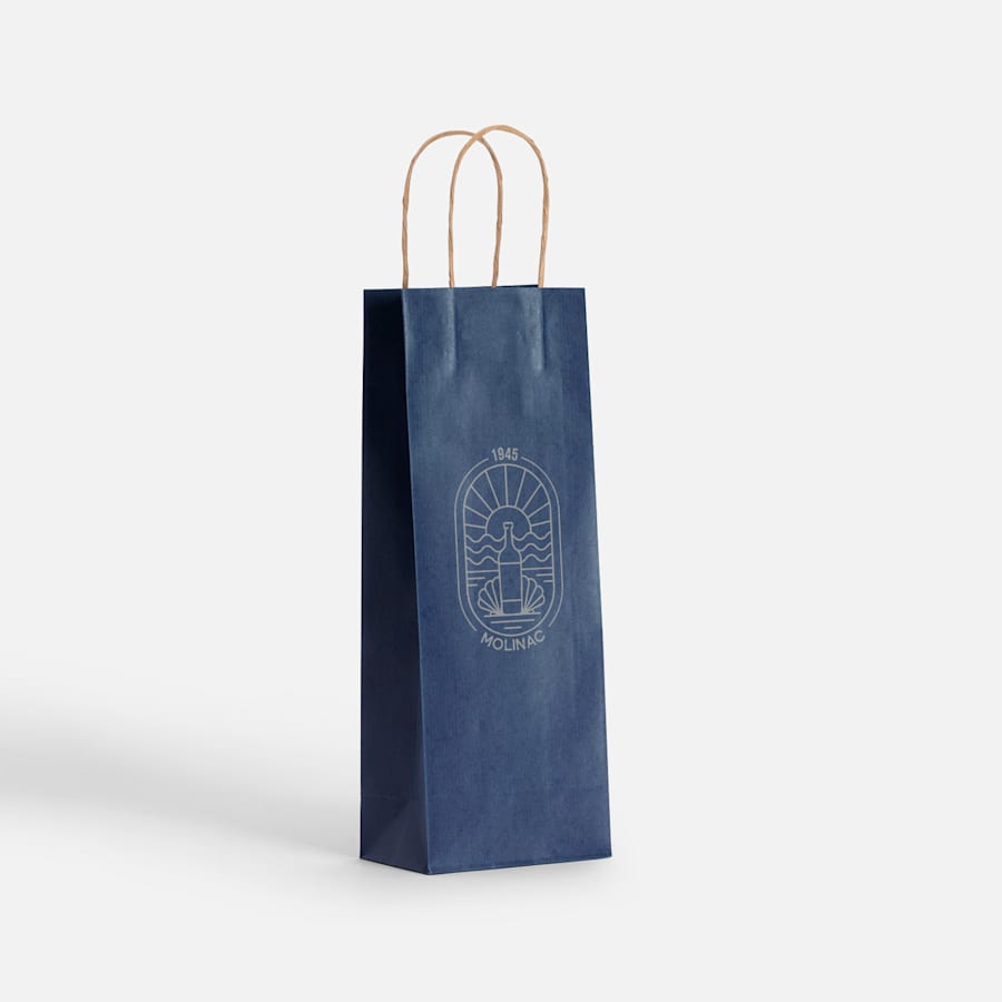 Personalised Bottle Bags Wine Bottle Gift Bags VistaPrint UK