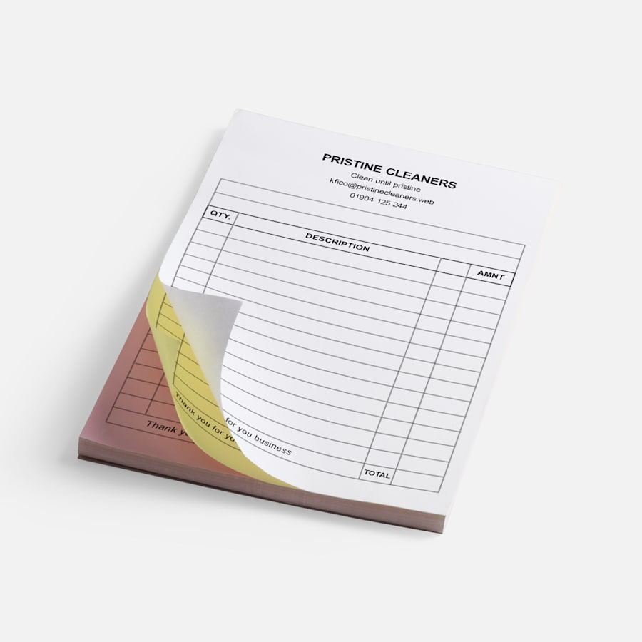 NCR Pads - 3 Part (Triplicate Pads) - Touch