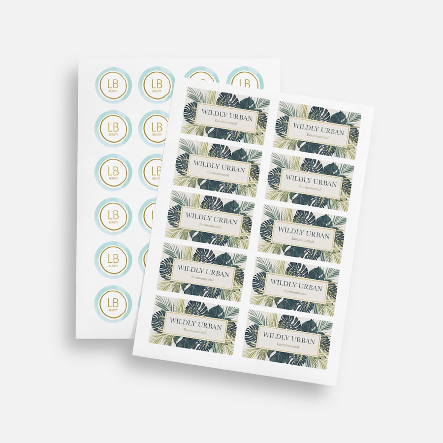 Bottle Labels, Product Labels for Jars | VistaPrint UK