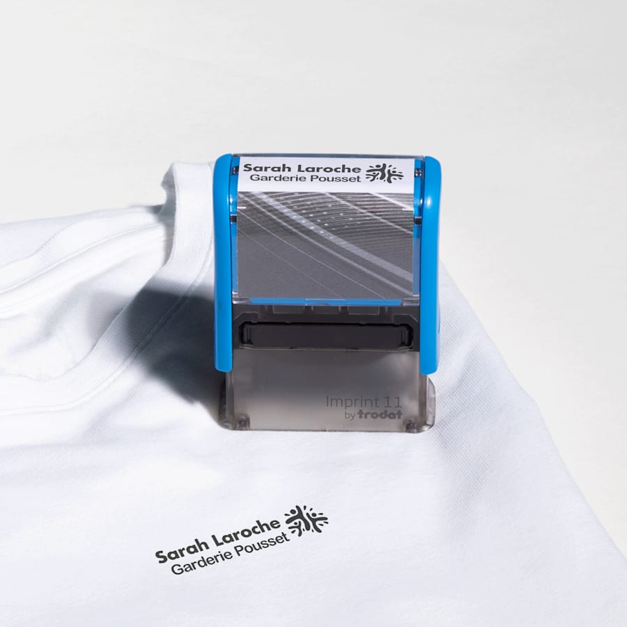 Personalised Clothing Stamps