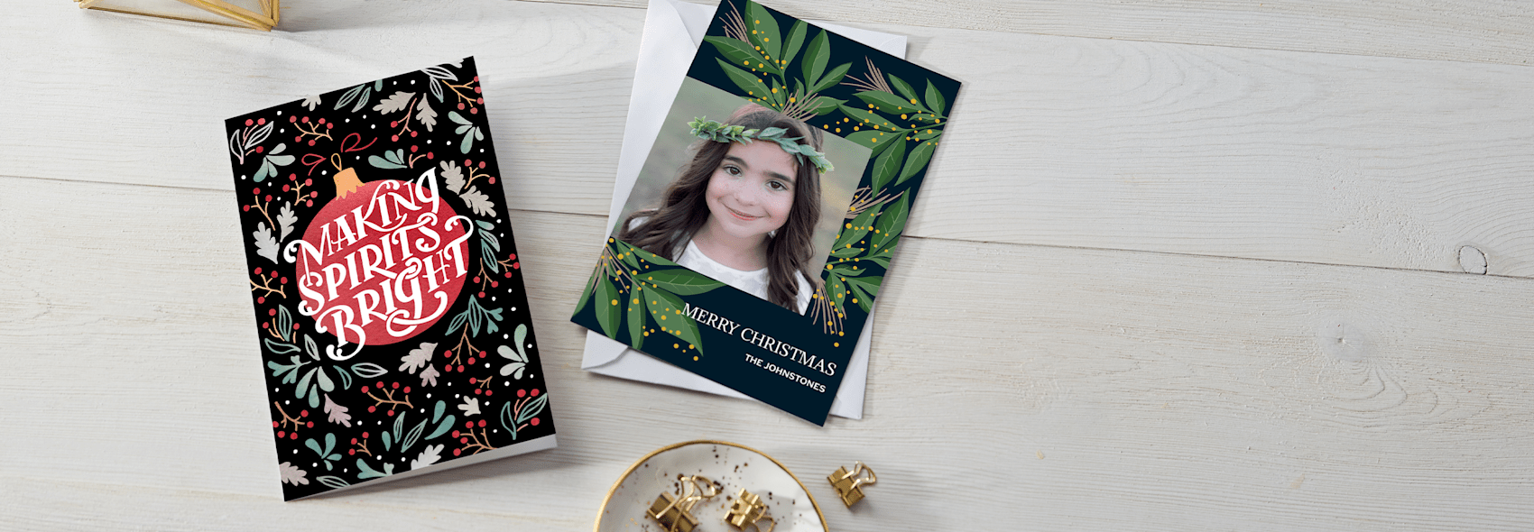 Christmas Cards, Personalised Christmas Cards 2020 | Vistaprint IE